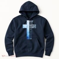 A Lot Can Happen In 3 Days Easter Cross Christianity Hoodie thumb 0