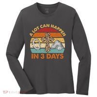 A Lot Can Happen In 3 Days Easter Retro Sunset Women's Long Sleeve Shirt thumb 0