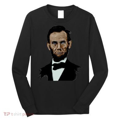 Abraham Lincoln Color Sketch Long Sleeve Shirt