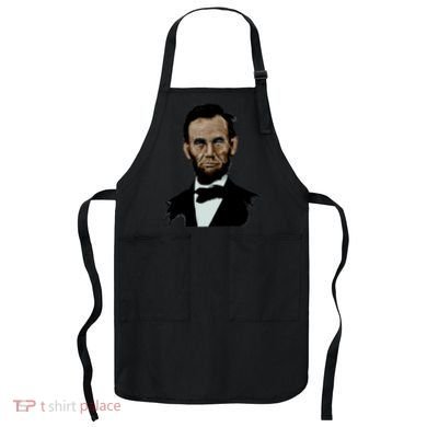 Abraham Lincoln Color Sketch Apron