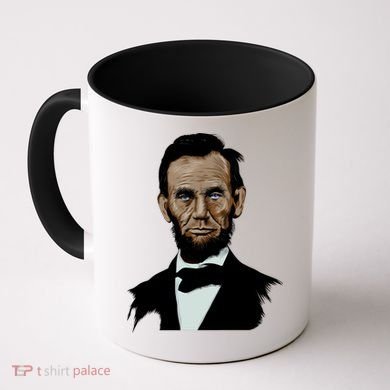 Abraham Lincoln Color Sketch Coffee Mug