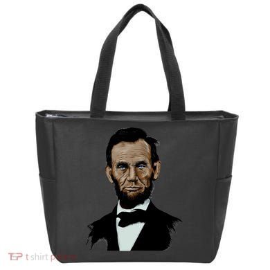 Abraham Lincoln Color Sketch Tote Bag