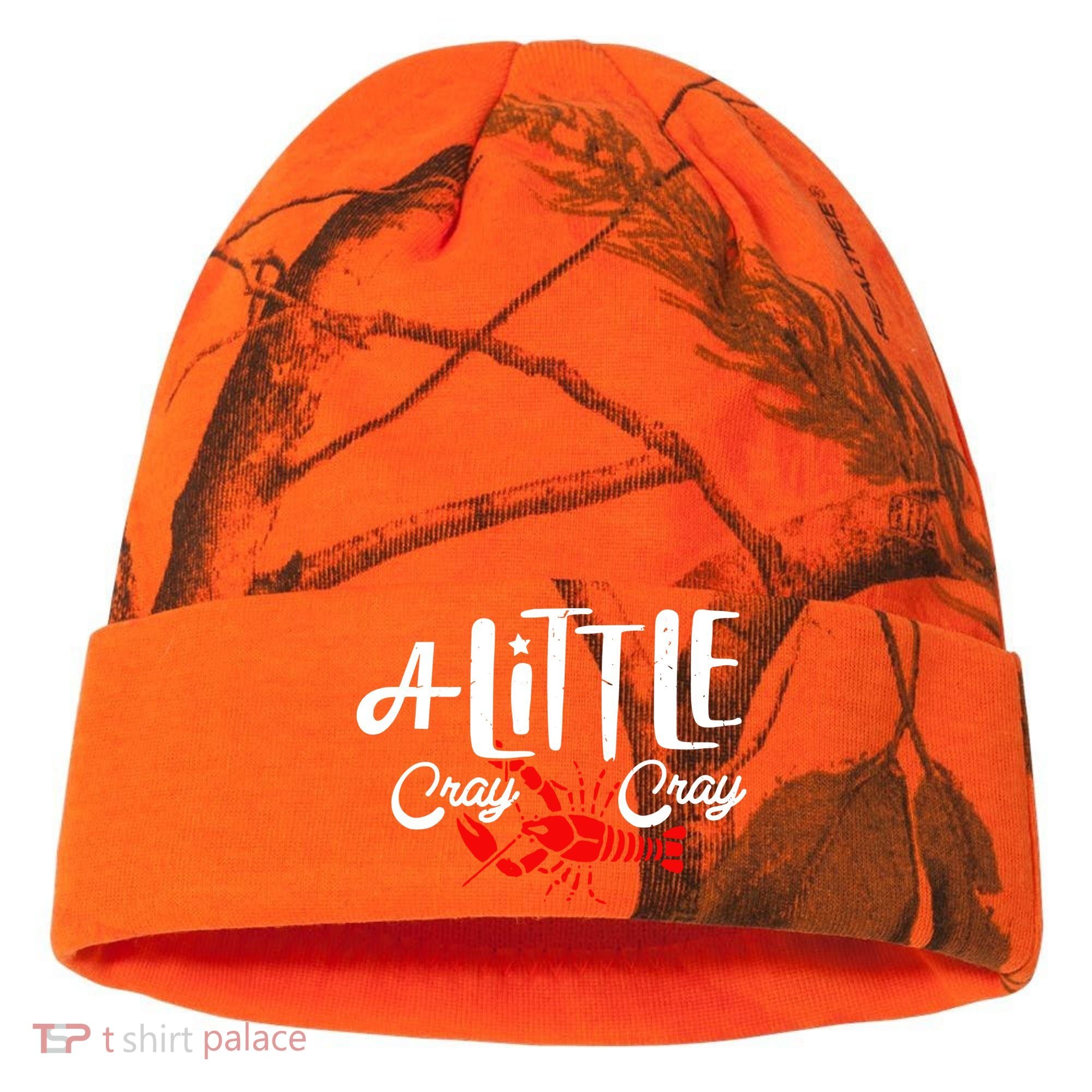 A Little Cray Crawfish Boils Kati Licensed 12" Camo Cuffed Beanie