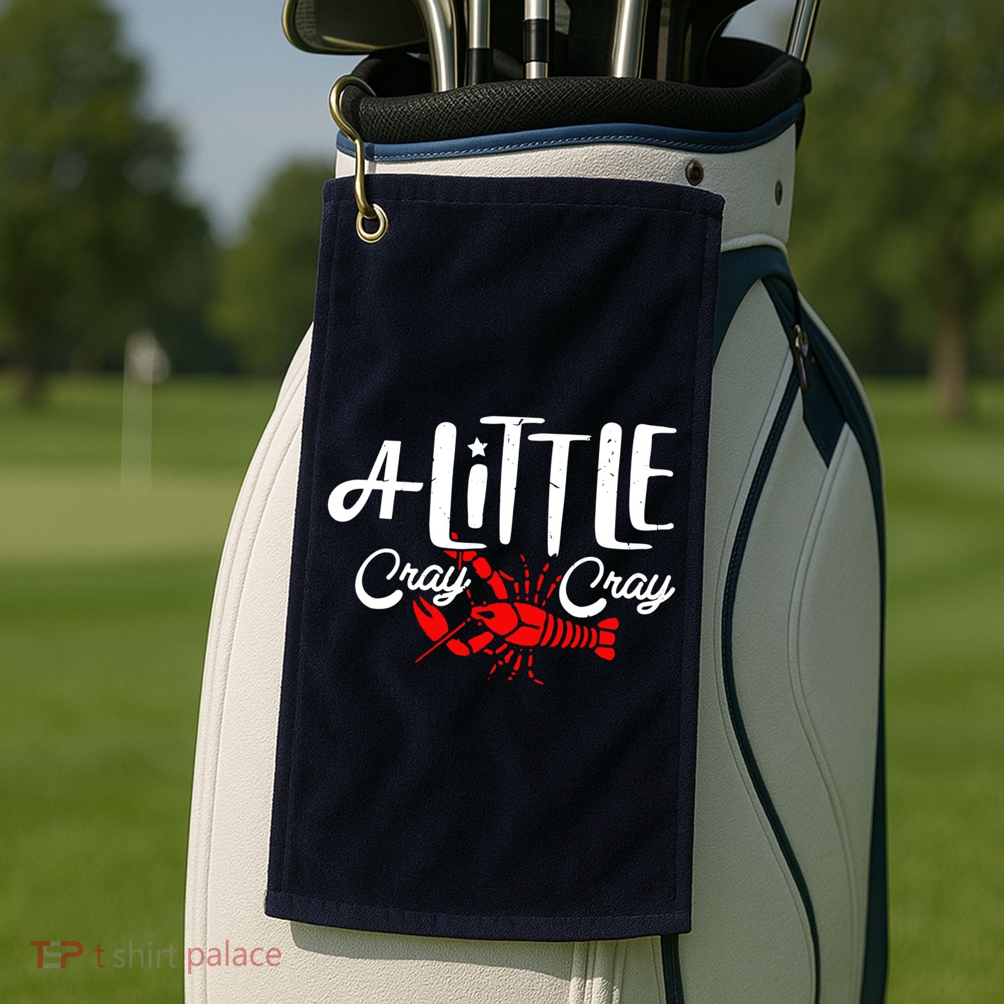 A Little Cray Crawfish Boils Golf Towel