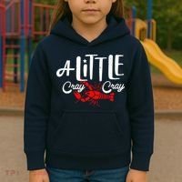 A Little Cray Crawfish Boils Kids Hoodie thumb 3