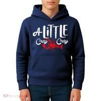 A Little Cray Crawfish Boils Kids Hoodie thumb 4