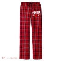 A Little Cray Crawfish Boils Men's Flannel Plaid Pajama Pants thumb 0