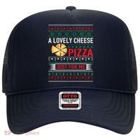 A Lovely Cheese Pizza Just For Me Ugly Christmas Hat thumb 0