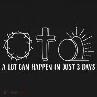 A Lot Can Happen In Just 3 Days Jesus Easter Tote Bag thumb 4