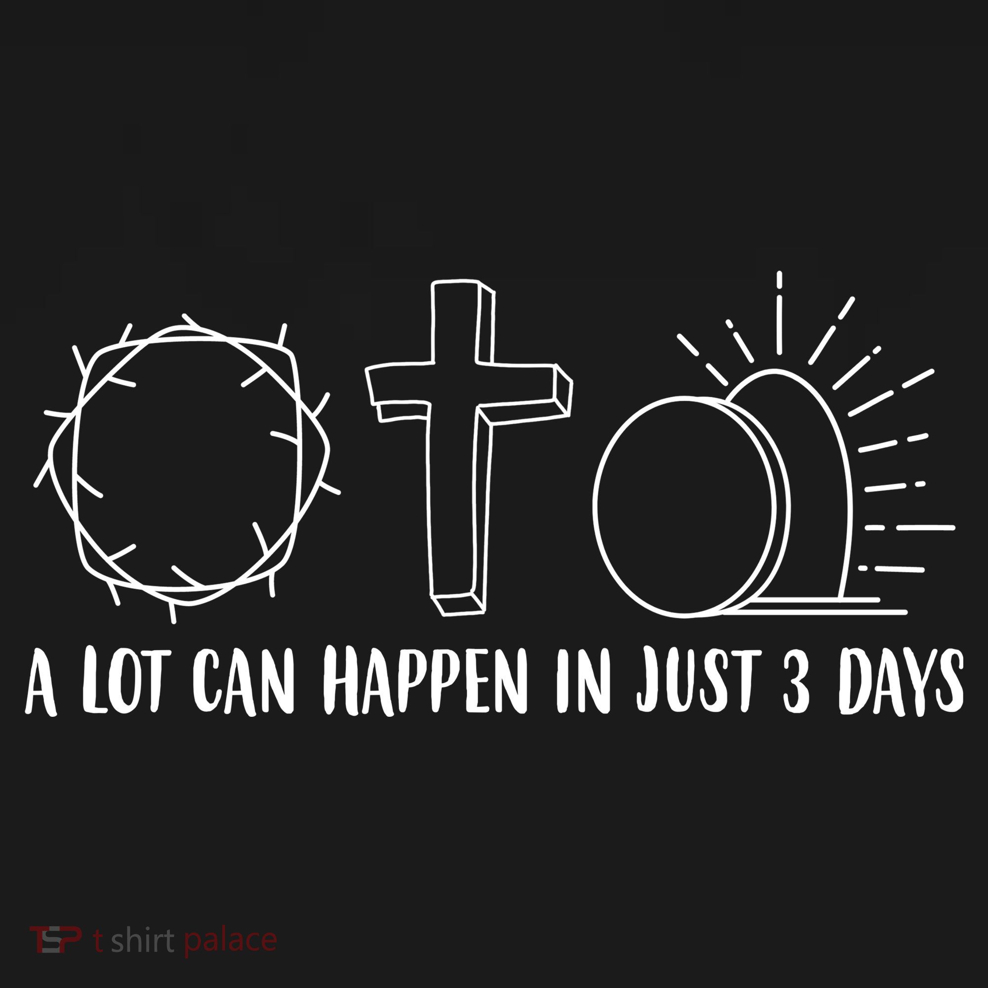 A Lot Can Happen In Just 3 Days Jesus Easter Tote Bag