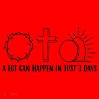 A Lot Can Happen In Just 3 Days Jesus Easter Santa Hat thumb 1