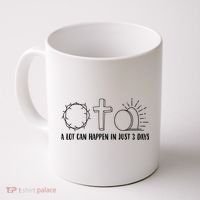 A Lot Can Happen In Just 3 Days Jesus Easter Coffee Mug thumb 0