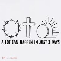 A Lot Can Happen In Just 3 Days Jesus Easter Women's Tank Top thumb 5
