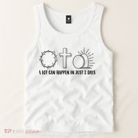 A Lot Can Happen In Just 3 Days Jesus Easter Tank Top thumb 2