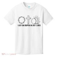 A Lot Can Happen In Just 3 Days Jesus Easter Kids T-Shirt thumb 0