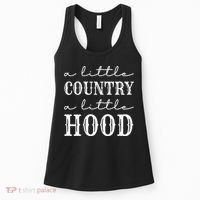 A Little Country A Little Hood Southern Women's Tank Top thumb 0
