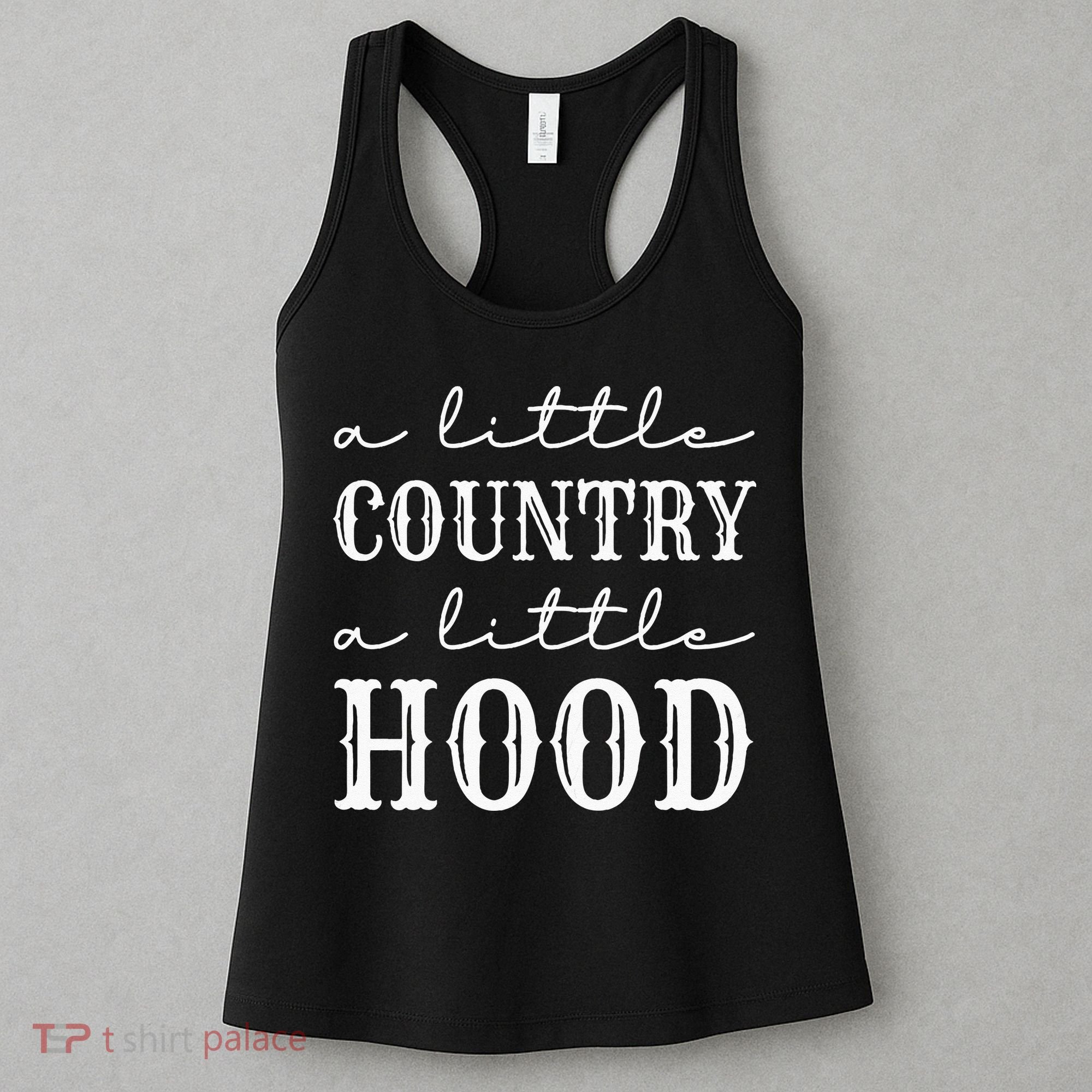 A Little Country A Little Hood Southern Women's Tank Top
