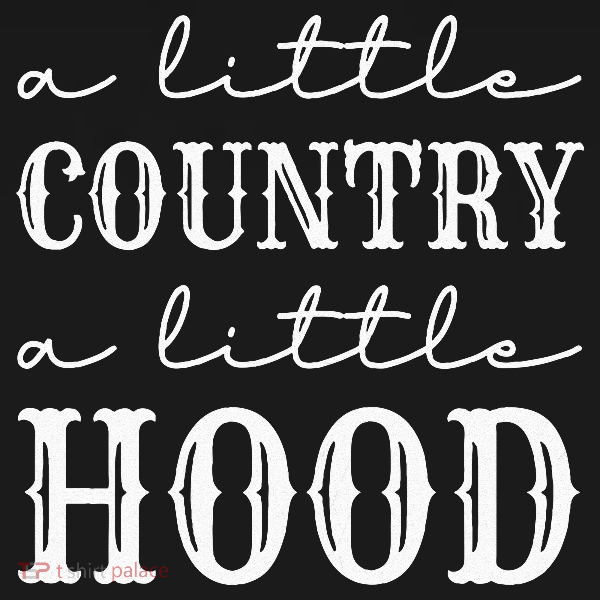 A Little Country A Little Hood Southern Visor