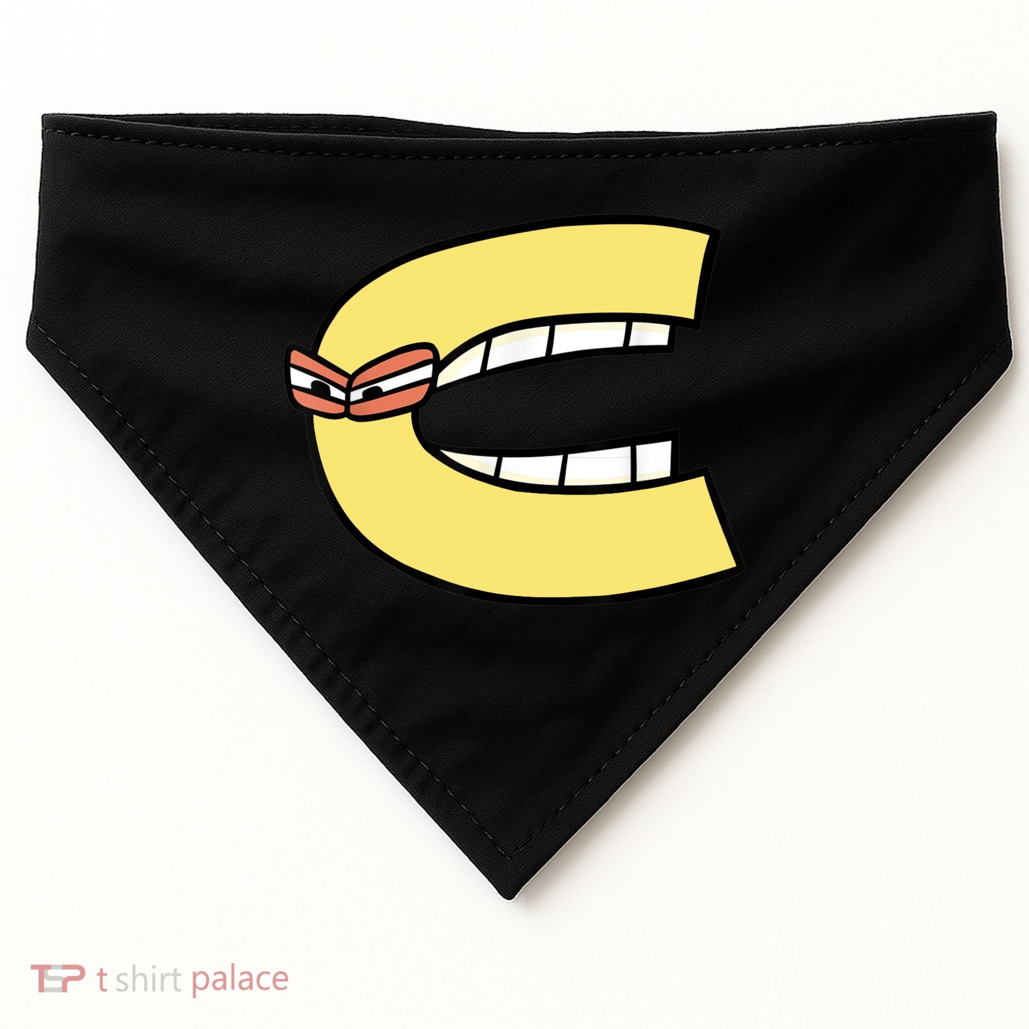 Alphabet Lore C USA-Made Doggie Bandana