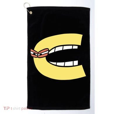 Alphabet Lore C Golf Towel