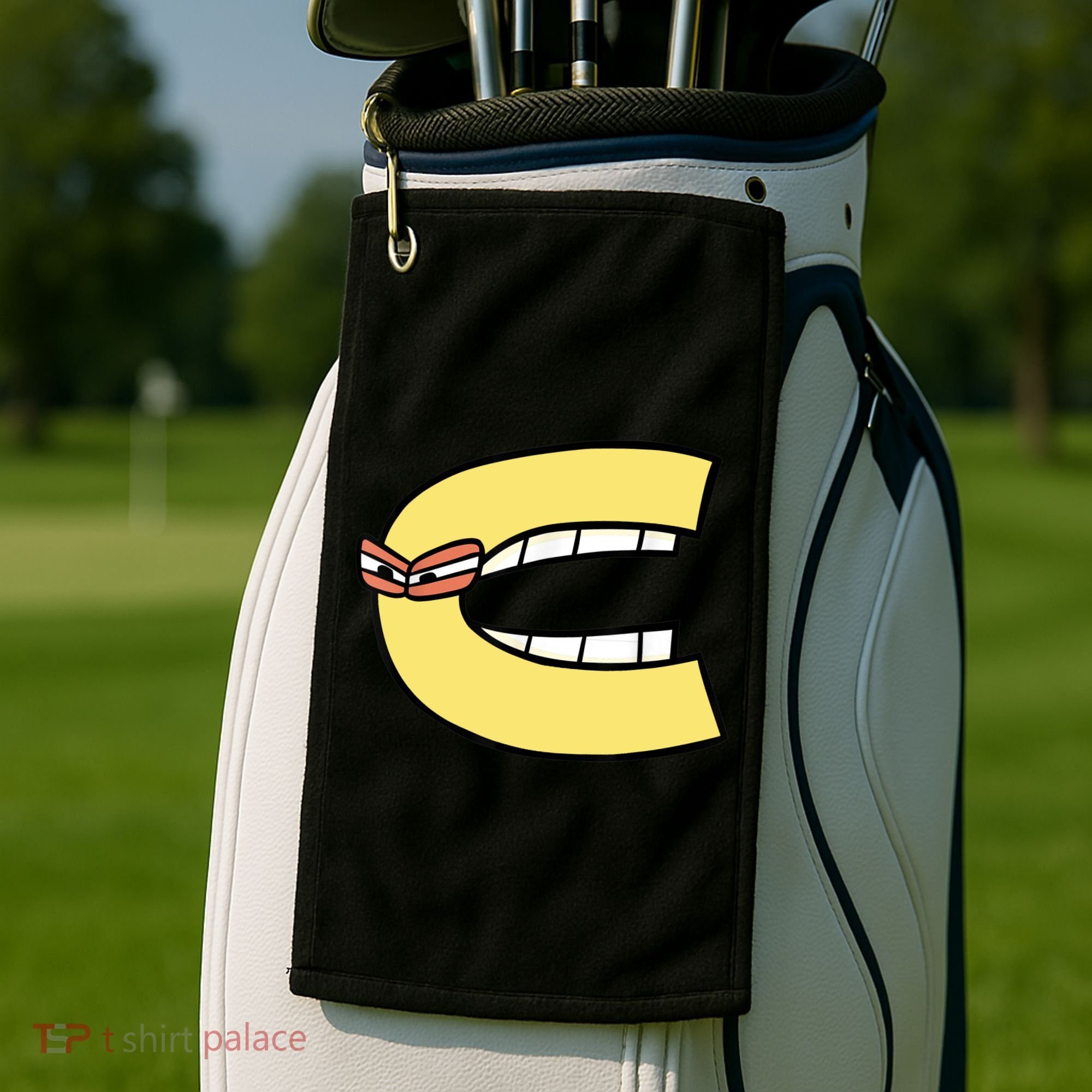 Alphabet Lore C Golf Towel