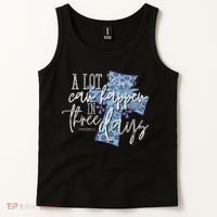 A Lot Can Happen In Three Days, Easter Resurrection Day Tank Top thumb 2