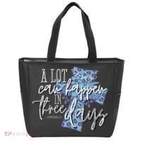 A Lot Can Happen In Three Days, Easter Resurrection Day Tote Bag thumb 0