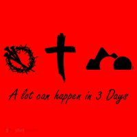 A Lot Can Happen In 3 Days Jesus Cross Easter Christian Santa Hat thumb 1
