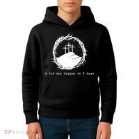 A Lot Can Happen In 3 Days Kids Hoodie thumb 4