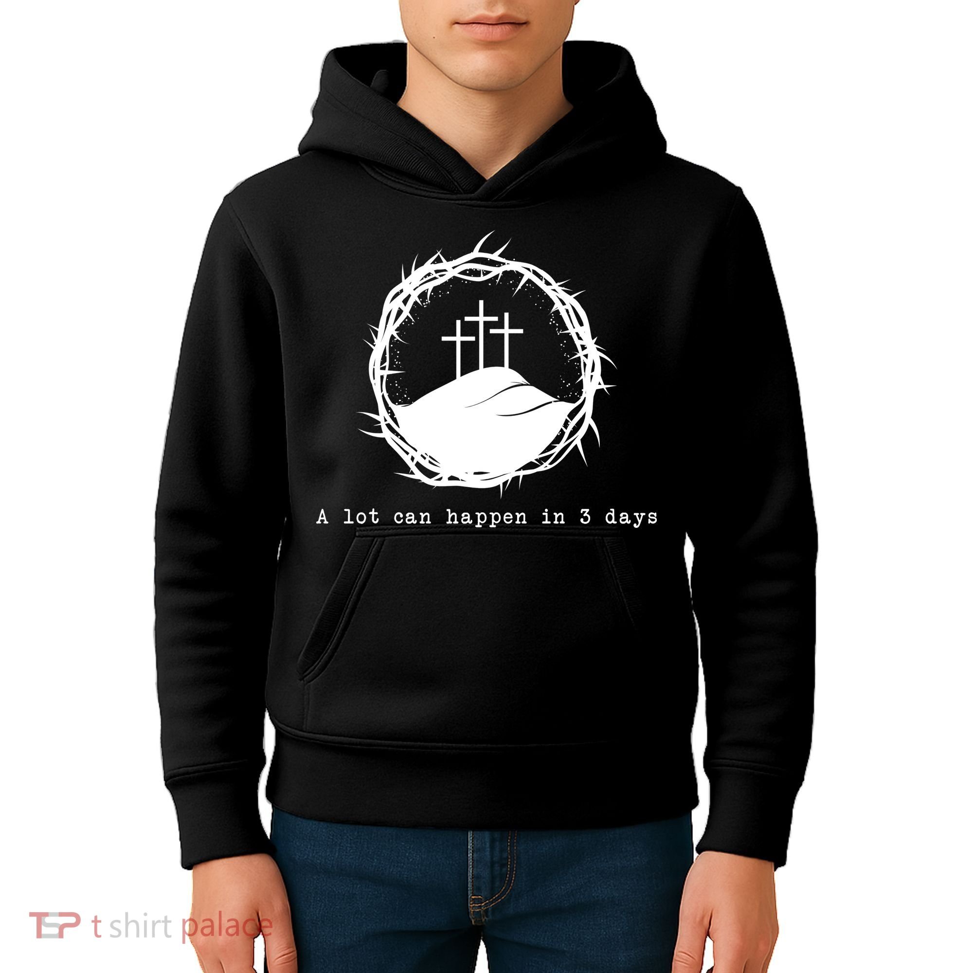 A Lot Can Happen In 3 Days Kids Hoodie