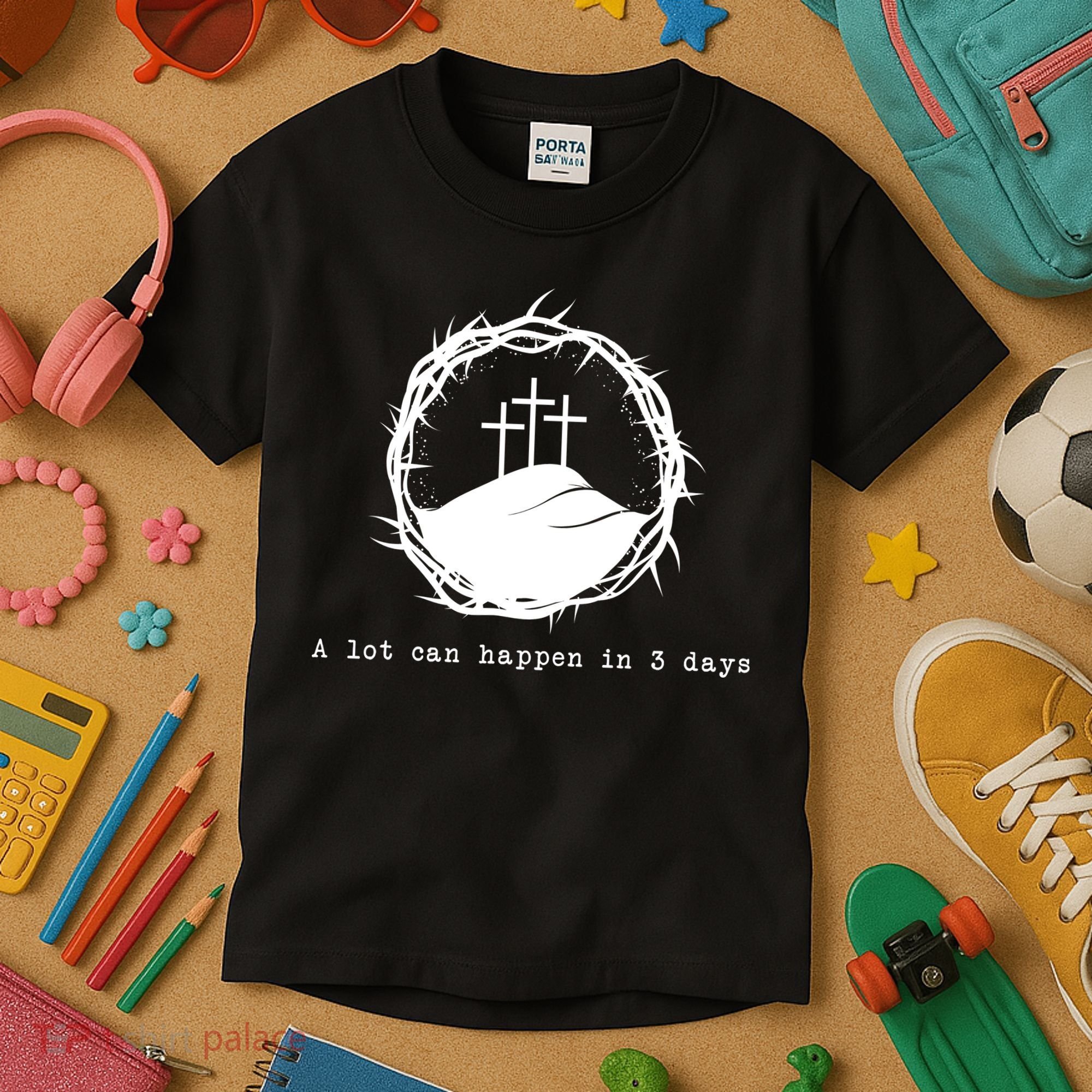 A Lot Can Happen In 3 Days Kids T-Shirt