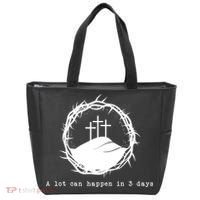 A Lot Can Happen In 3 Days Tote Bag thumb 0