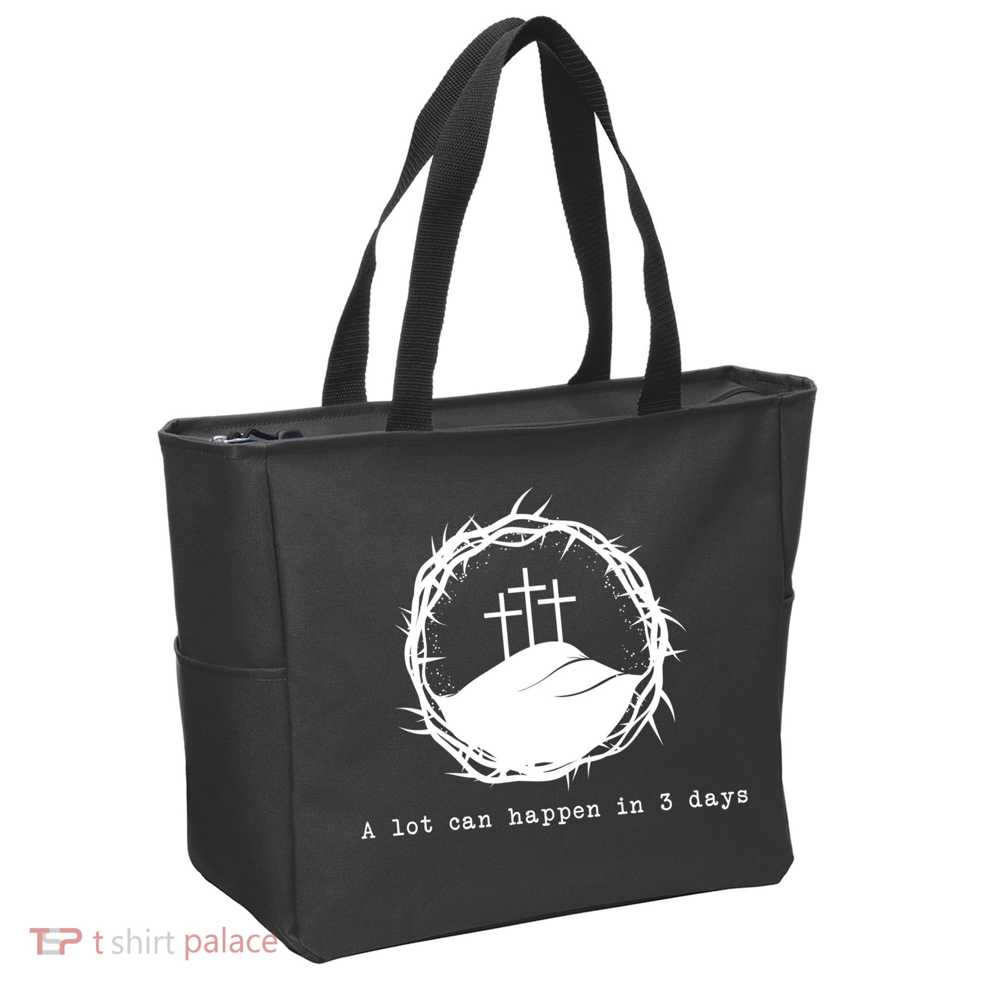 A Lot Can Happen In 3 Days Tote Bag