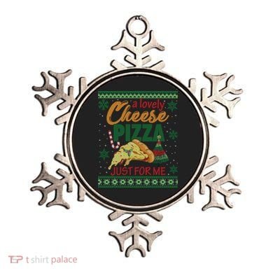 A Lovely Cheese Pizza Just For Me Alone Home Christmas Gift Ornament