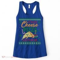 A Lovely Cheese Pizza Just For Me Alone Home Christmas Gift Women's Tank Top thumb 0