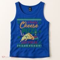 A Lovely Cheese Pizza Just For Me Alone Home Christmas Gift Tank Top thumb 2
