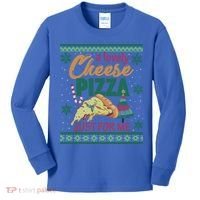 A Lovely Cheese Pizza Just For Me Alone Home Christmas Gift Kids Long Sleeve Shirt thumb 0