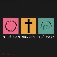 A Lot Can Happen In 3 Days Easter Backpack thumb 2