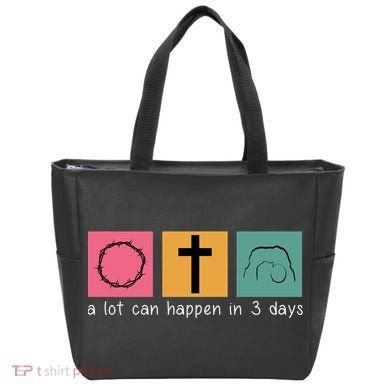 A Lot Can Happen In 3 Days Easter Tote Bag