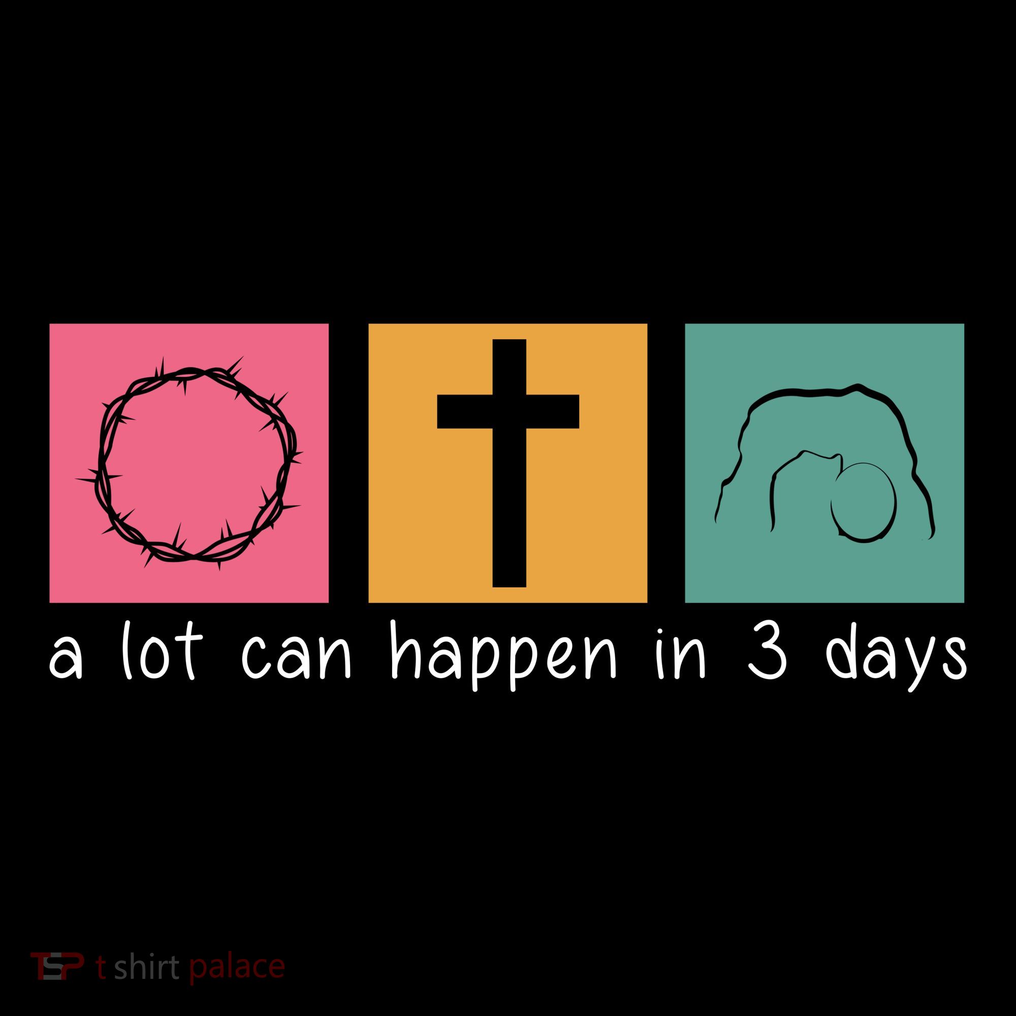 A Lot Can Happen In 3 Days Easter Tote Bag
