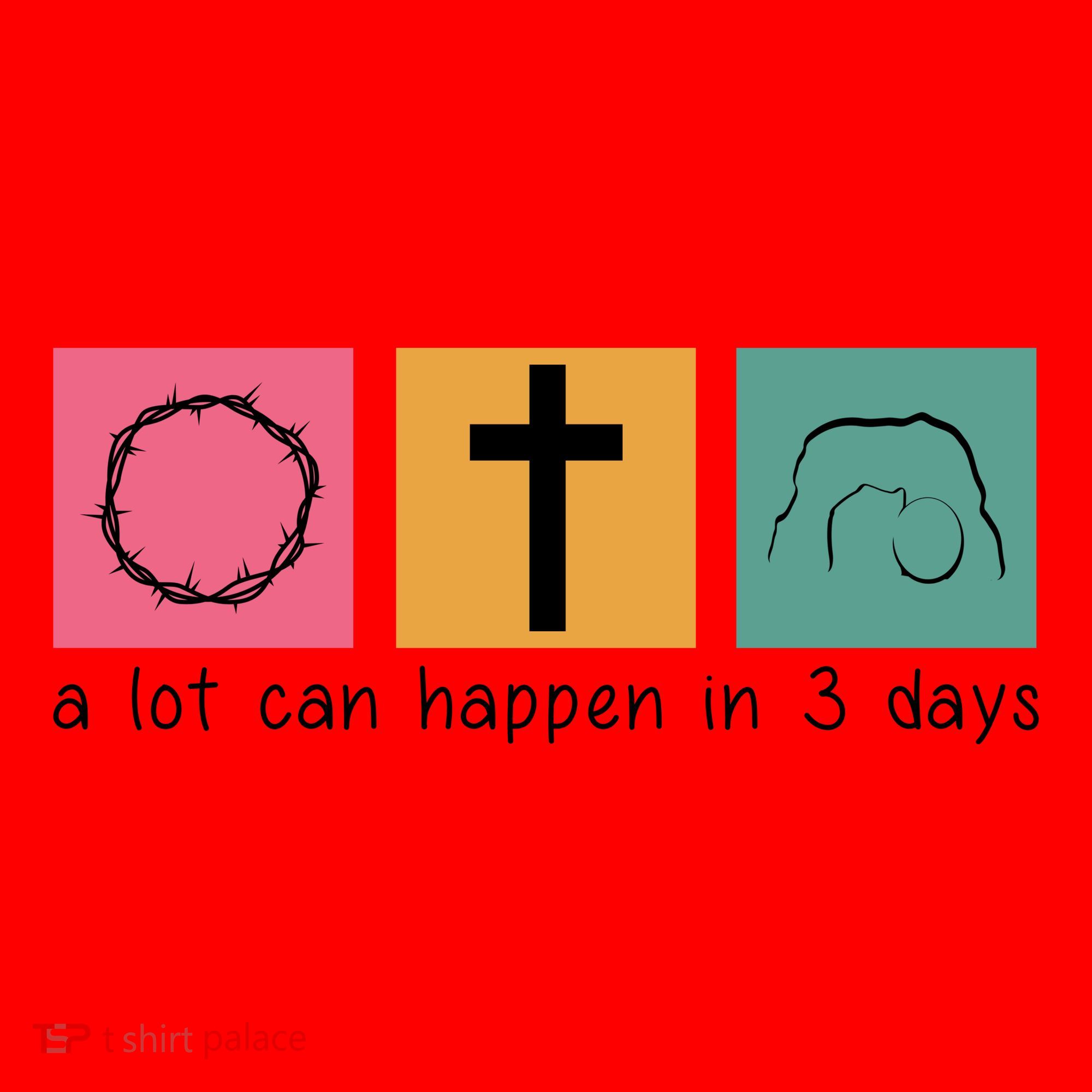 A Lot Can Happen In 3 Days Easter Santa Hat