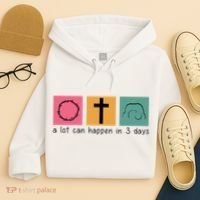 A Lot Can Happen In 3 Days Easter Hoodie thumb 4