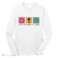 A Lot Can Happen In 3 Days Easter Long Sleeve Shirt thumb 0