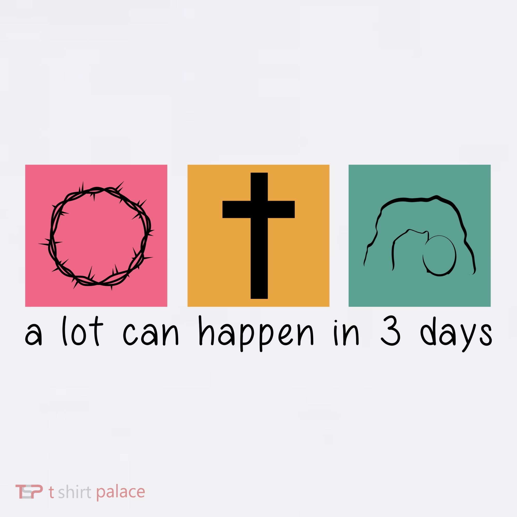 A Lot Can Happen In 3 Days Easter Long Sleeve Shirt