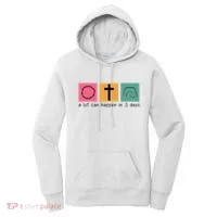 A Lot Can Happen In 3 Days Easter Women's Hoodie thumb 0