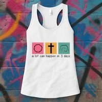 A Lot Can Happen In 3 Days Easter Women's Tank Top thumb 3