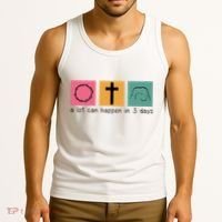 A Lot Can Happen In 3 Days Easter Tank Top thumb 3