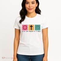 A Lot Can Happen In 3 Days Easter Women's T-Shirt thumb 4