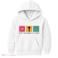 A Lot Can Happen In 3 Days Easter Kids Hoodie thumb 0