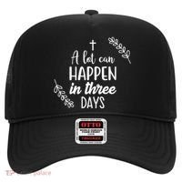 A Lot Can Happen In Three Days Easter Jesus Hat thumb 0